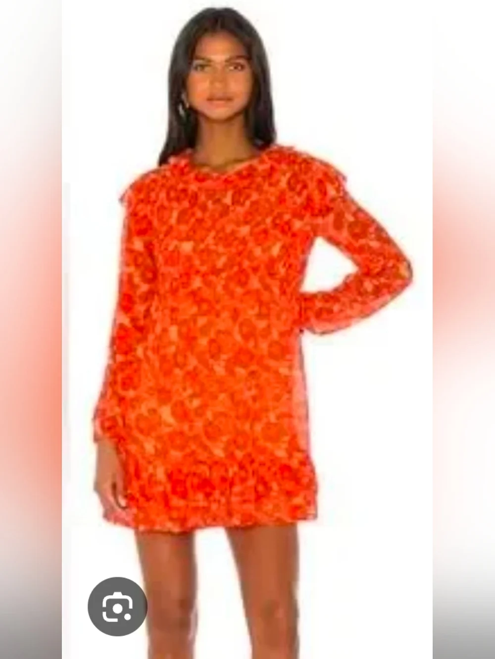 ❤️ FREE PEOPLE THESE DREAMS RUFFLE MINI DRESS, SMALL